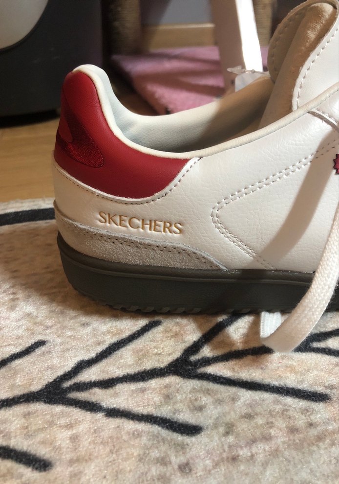 Skechers Erkek Kırmızı-Beyaz Ayakkabı Sıfır Etiketli Faturalı - Görsel 3