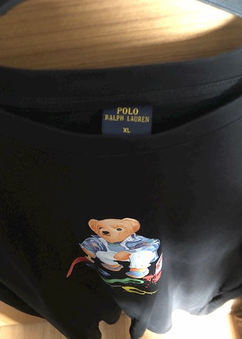 Erkek Siyah Baskılı Kısa Kollu Tişört Polo Ralph Lauren - Görsel 2