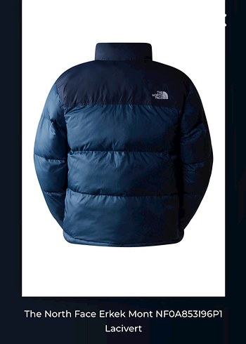 The North Face Erkek Lacivert Mont - Görsel 2
