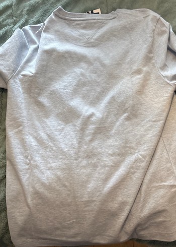 Tommy Hilfiger Bebek Mavisi Erkek NYC Baskılı Pamuk Tişört Sıfır - Görsel 3