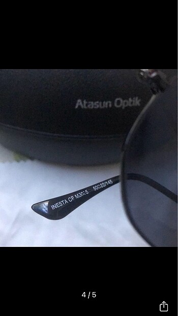 Beden siyah Renk Atasun inesta orjinal gözlük