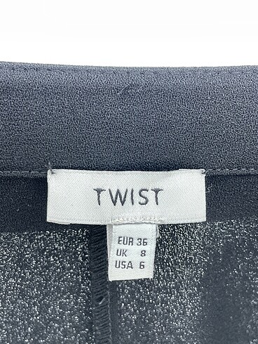 36 Beden siyah Renk Twist Uzun Tulum %70 İndirimli.