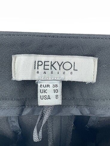 38 Beden siyah Renk ipekyol Düz Kesim %70 İndirimli.