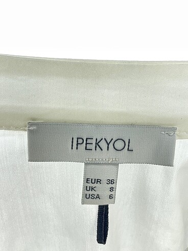 36 Beden beyaz Renk ipekyol Gömlek %70 İndirimli.