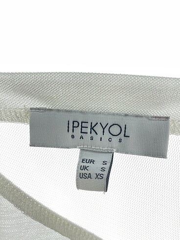 s Beden beyaz Renk ipekyol Bluz %70 İndirimli.