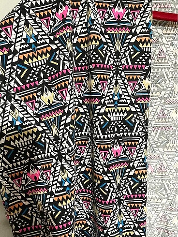 Diğer Desenli Püsküllü Kimono