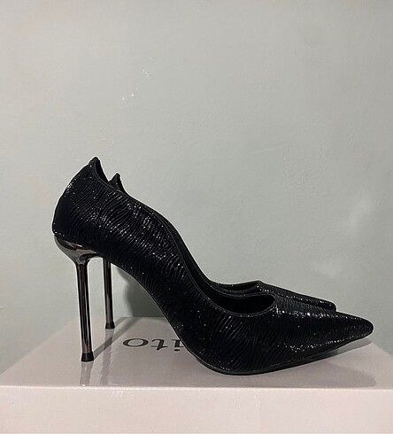 40 Beden Abiye Stiletto Zarif Model