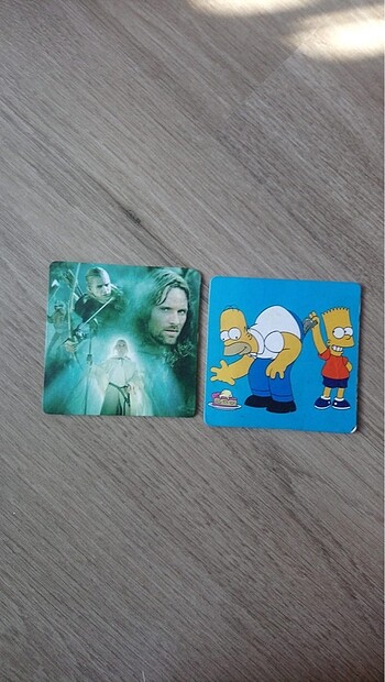 Yüzüklerin Efendisi, Simpsons Bardak Altliklari