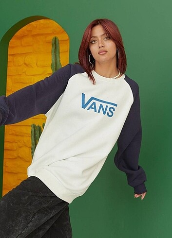 3 İplik Oversize Vans Sweat 