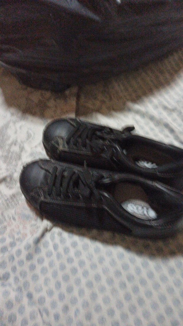 Erkek Siyah Dolgu Topuklu Spor Ayakkabı 43 numara - Görsel 3