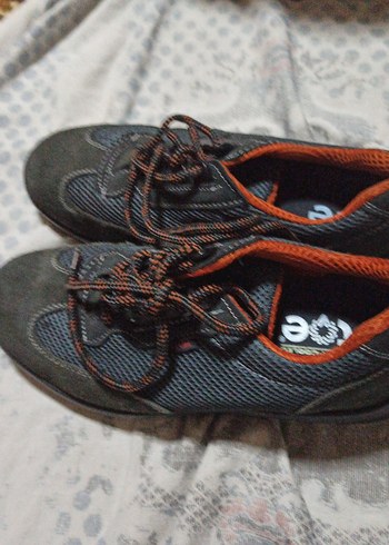 Gri Yılan Desenli Bağcıklı Erkek Outdoor Ayakkabı - Görsel 2