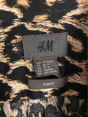 xs Beden H&M gömlek