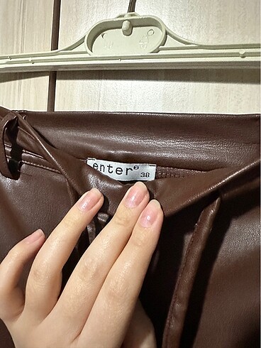 Vintage Love Deri pantolon
