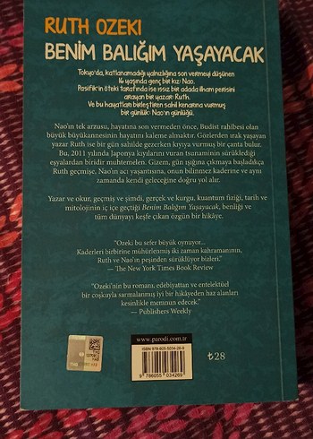  Beden Benim Balığım Yaşayacak - Ruth Ozeki