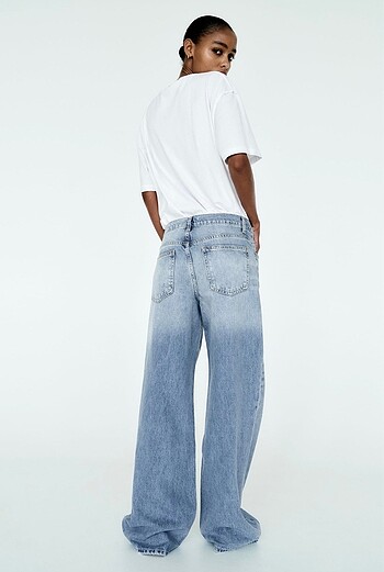 38 Beden mavi Renk Zara jean