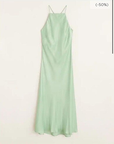 s Beden yeşil Renk Mango elbise