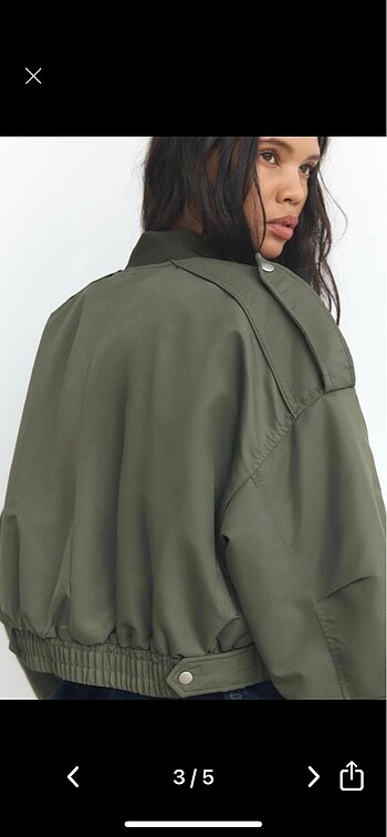 m Beden Zara bomber