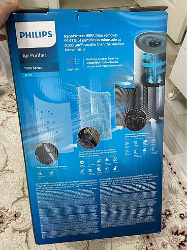 Beden Renk Philips Hava Temizleyici Serisi