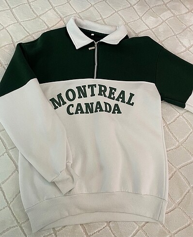 Unisex sweatshirt şardonlu