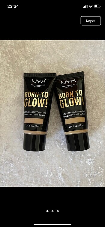 NYX fondöten