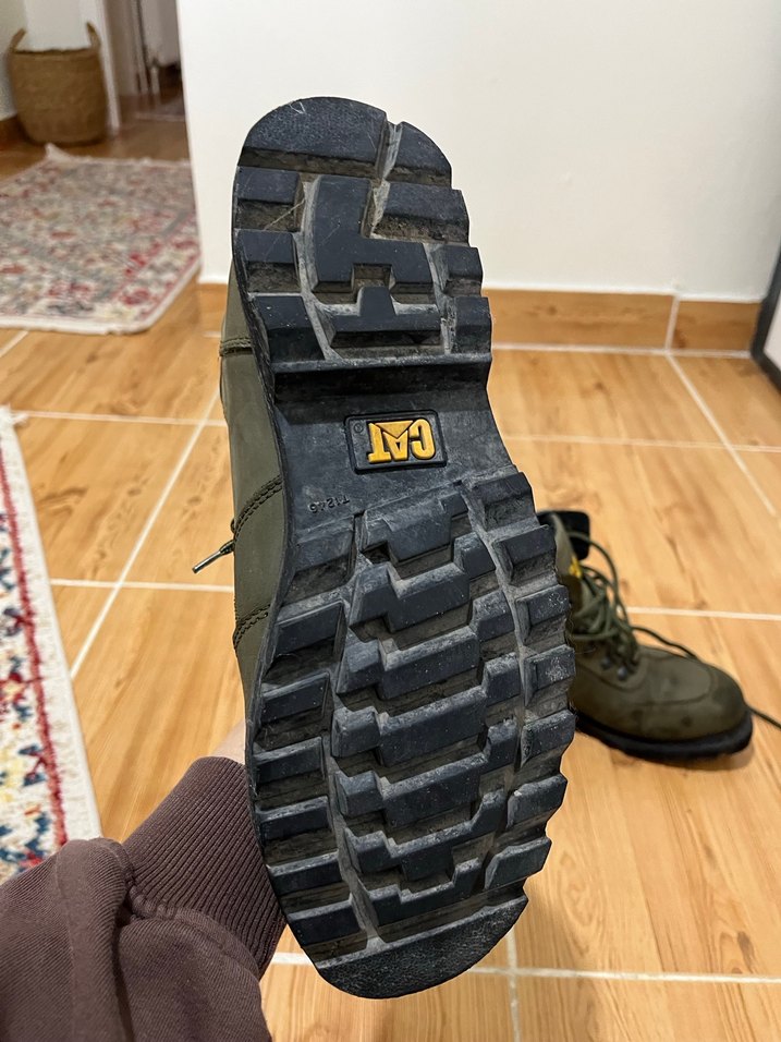 Erkek CAT Su Geçirmez Haki Bot - Görsel 5