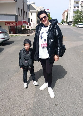 Siyah suni deri kaban - Görsel 2