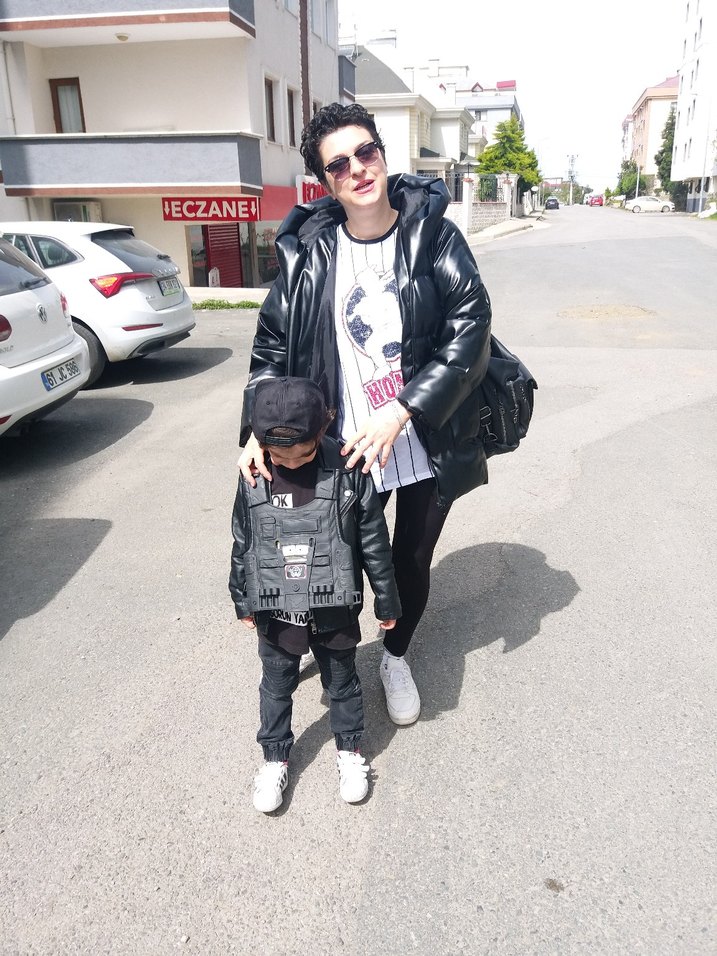 Siyah suni deri kaban - Görsel 3