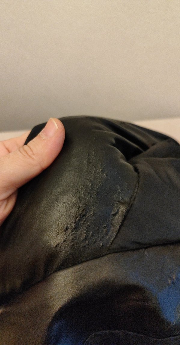 Siyah suni deri kaban - Görsel 4