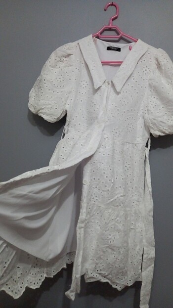 s Beden beyaz Renk Beyaz fisto elbise