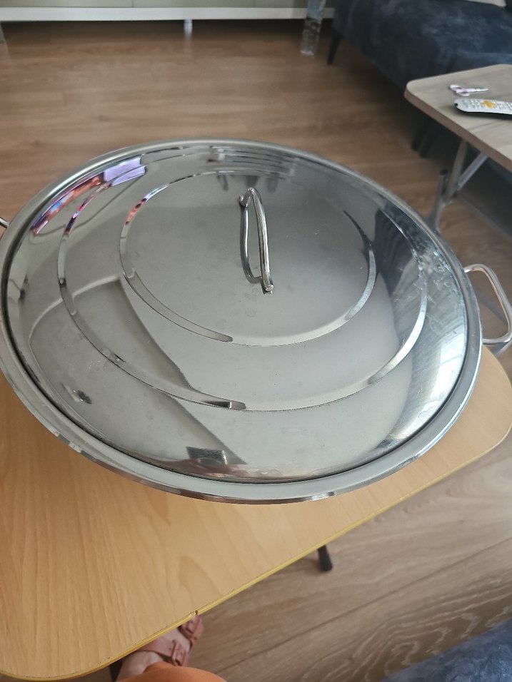 Gulsan 20lt 18/10 çelik tencere derinlik 20cm taban 6mm - Görsel 2