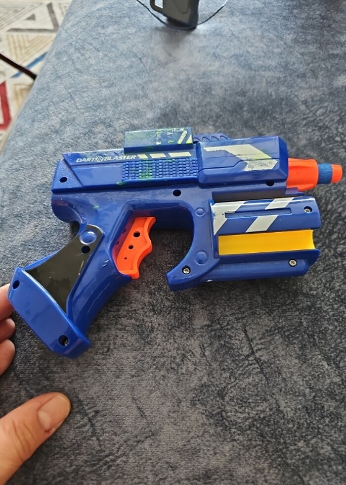 küçük Nerf Dart Blaster orj tabanca - Görsel 2
