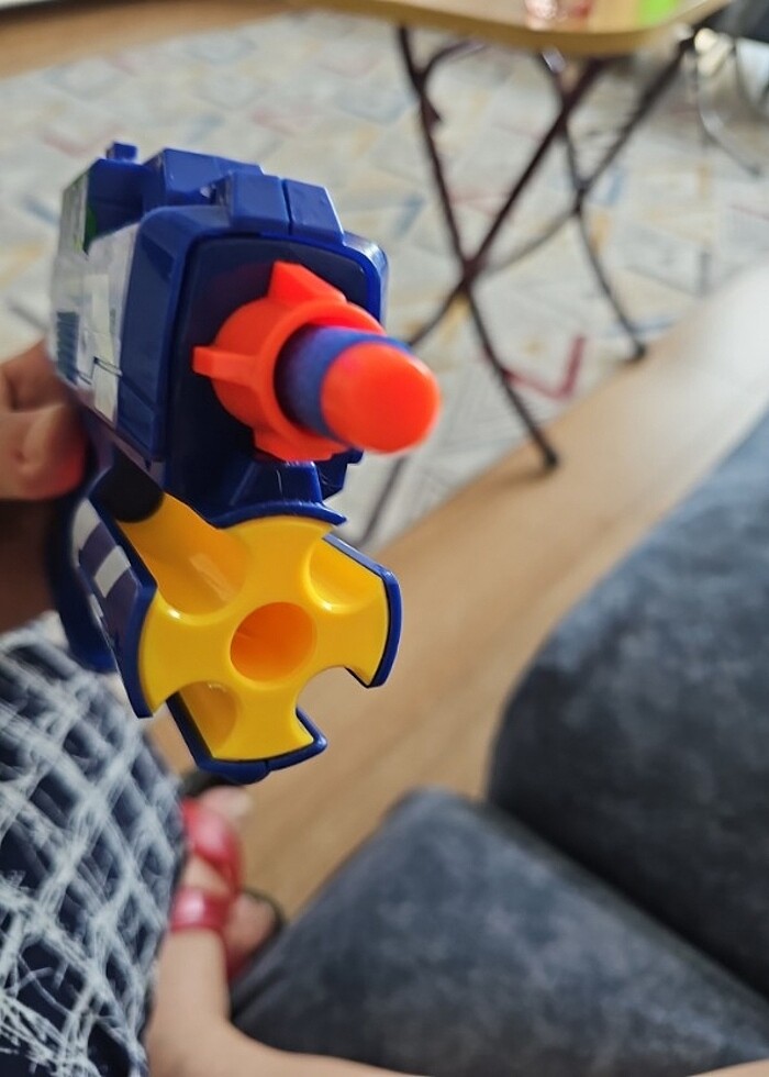 küçük Nerf Dart Blaster orj tabanca - Görsel 3