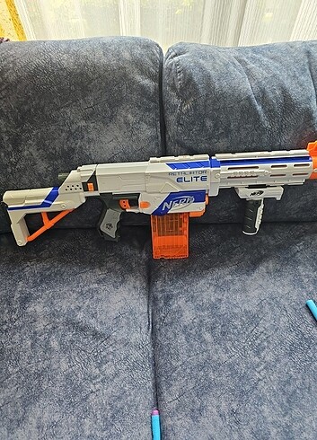  Beden Renk Nerf Retaliator ELİTE orj tabanca 10 adet orj mermi ile çok temi