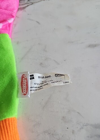 Playskool sesli pelus oyuncak - Görsel 5