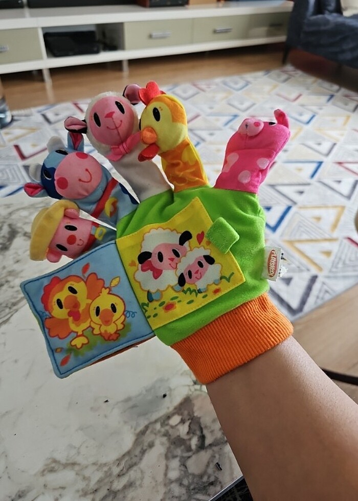 Playskool sesli pelus oyuncak - Görsel 4