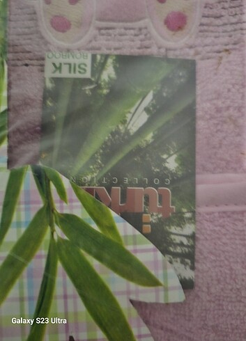 Yeni doğan havlu takım etiketli ürün 5 parça Pembe ve Krem rengi - Görsel 2