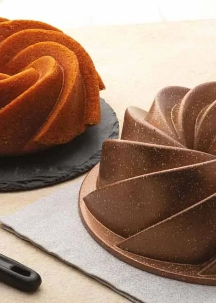 Korkmaz Granita Rüzgar gülü kek kalıbı 26cm sayılı kullanıldı te - Görsel 4