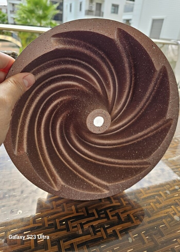 Korkmaz Granita Rüzgar gülü kek kalıbı 26cm sayılı kullanıldı te - Görsel 3