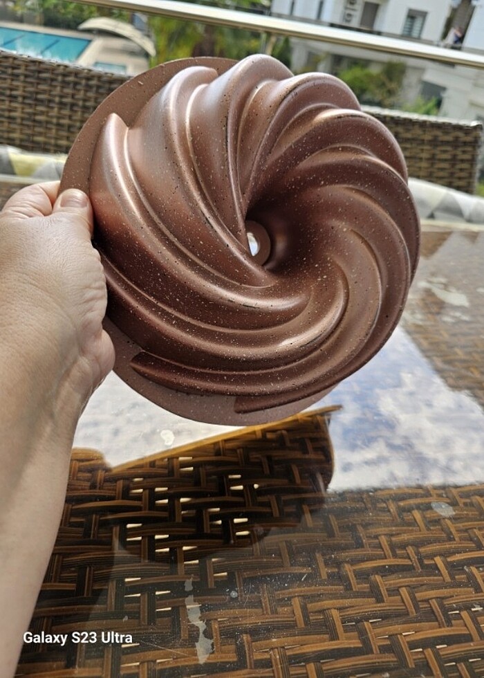 Korkmaz Granita Rüzgar gülü kek kalıbı 26cm sayılı kullanıldı te - Görsel 5