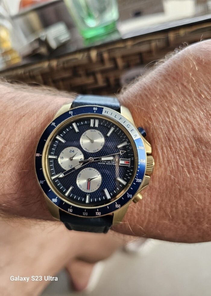 Tommy Hilfiger Saat 45mm şu geçirmez  - Görsel 4