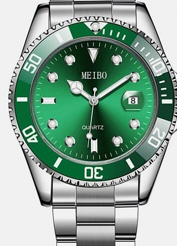 Meibo 40mm hafif bir saat hediye geldi hiç kullanılmadı bildiğim - Görsel 2