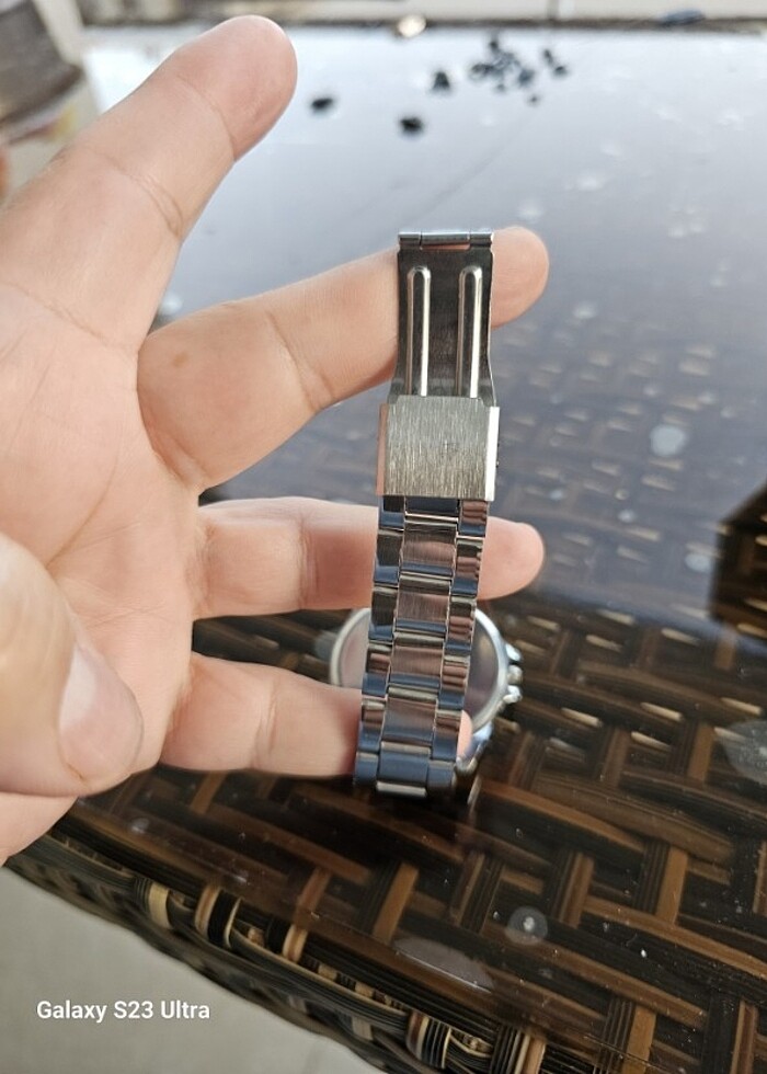 Meibo 40mm hafif bir saat hediye geldi hiç kullanılmadı bildiğim - Görsel 5