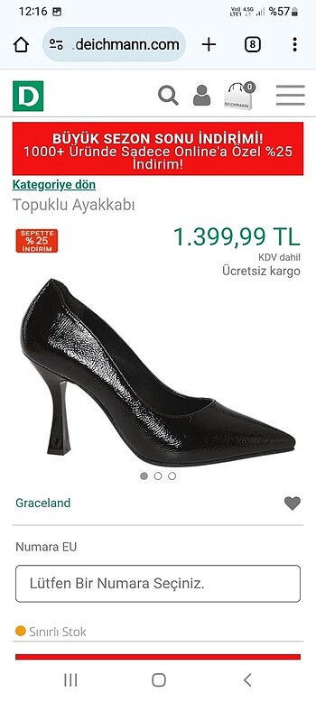 Deichmann Topuklu ayakkabı