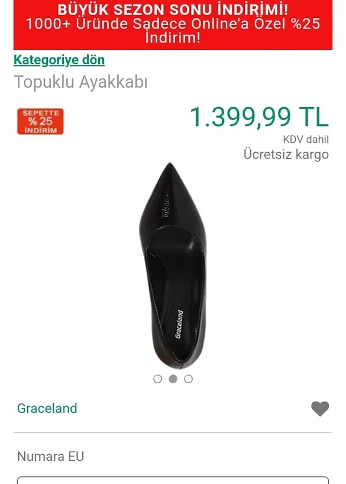 Topuklu ayakkabı - Görsel 3