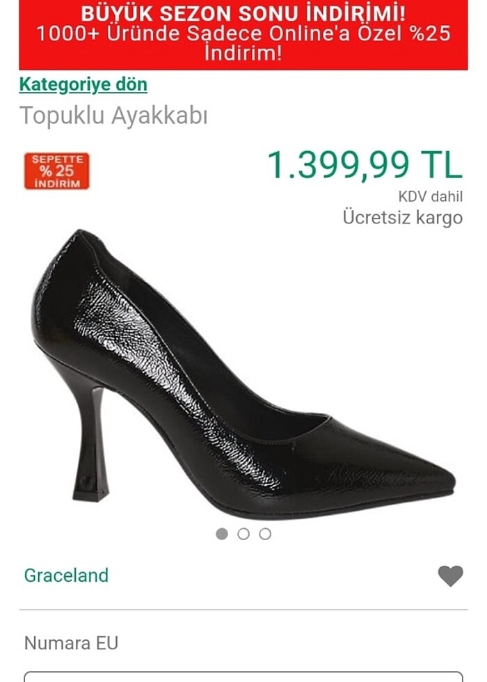 Topuklu ayakkabı - Görsel 2