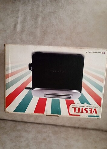Vestel retro siyah ekmek kızartma makinesi 0