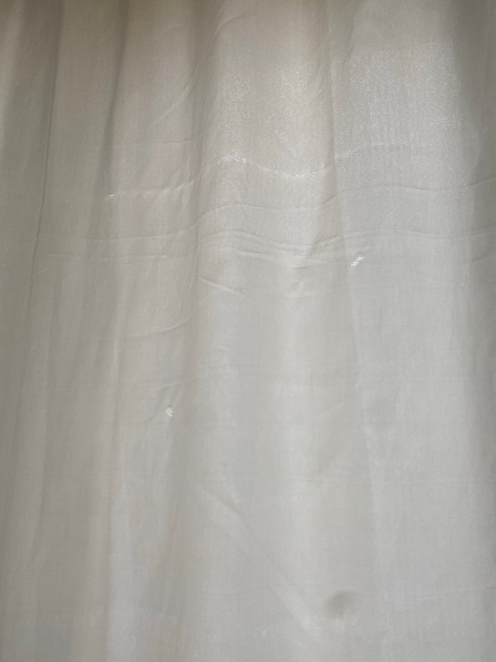 G Beyaz Düz Perde - Görsel 2