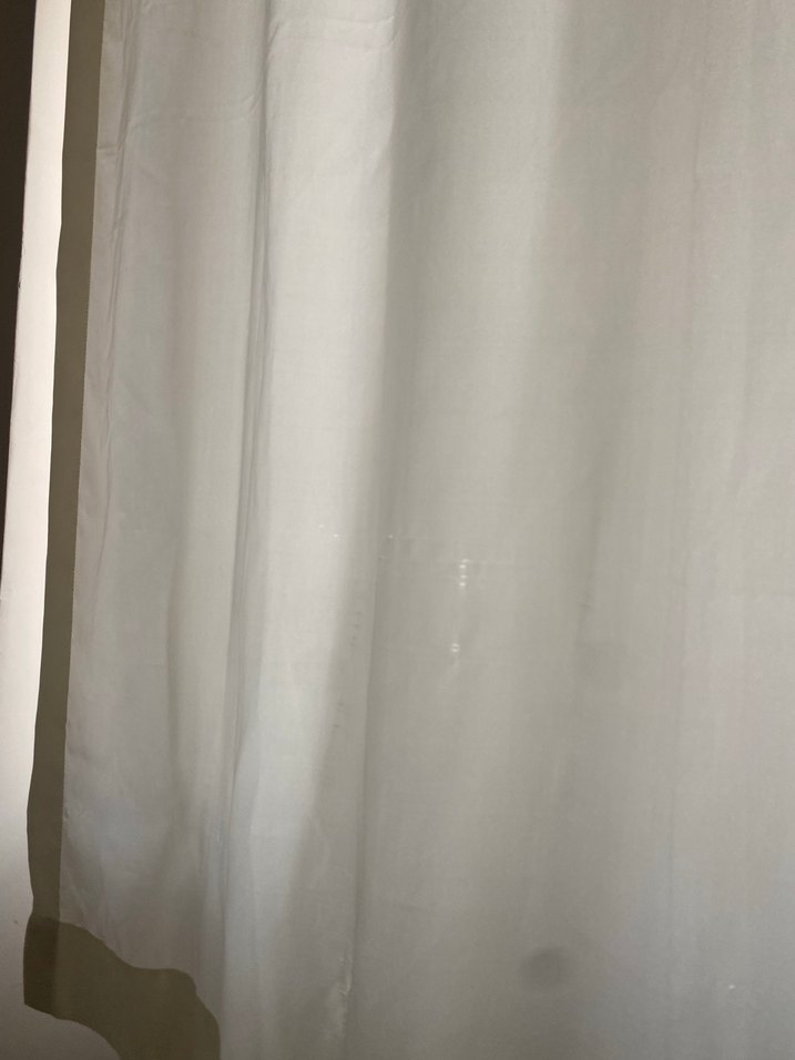 G Beyaz Düz Perde - Görsel 3