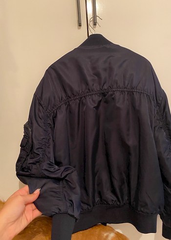s Beden lacivert Renk bershka bomber ceket