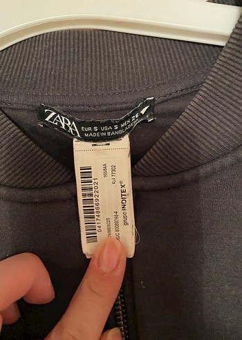 Siyah Fermuarlı Kadın Midi Ceket - Görsel 2